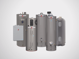 Rheem Runs on Hot Water